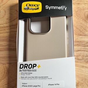OtterBox Symmetry Series Case for iPhone 14 Pro - Cream